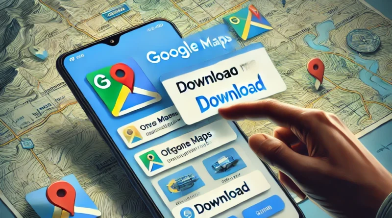 How to download maps on Google Maps for offline use